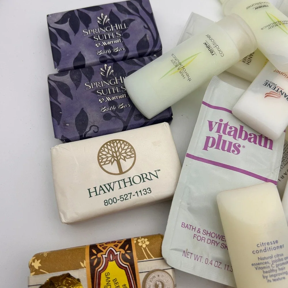 Travel Size Toiletries Bulk Lot Hotel Spa Shampoo Conditioner Soap Pantene Mixed